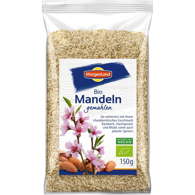 MorgenLand Bio Mandeln gemahlen - Produktbild