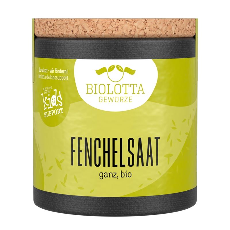 Biolotta Biolotta Korkdose Fenchelsaat ganz, bio - Produktbild