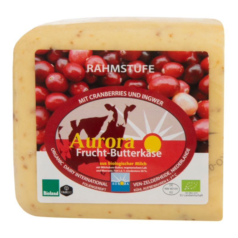 Aurora Gold Aurora Gold Butterkäse Cranberry-Ingwer - Produktbild
