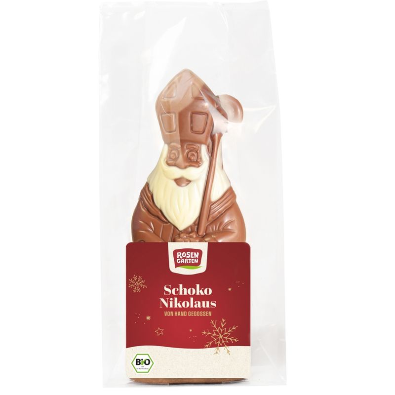 Rosengarten Vollmilch-Schoko-Nikolaus mit Bischofsmütze - Produktbild