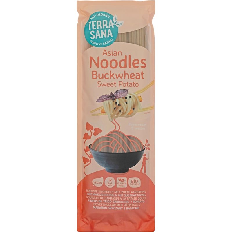 TerraSana Buchweizennudeln mit Süsskartoffeln - Produktbild