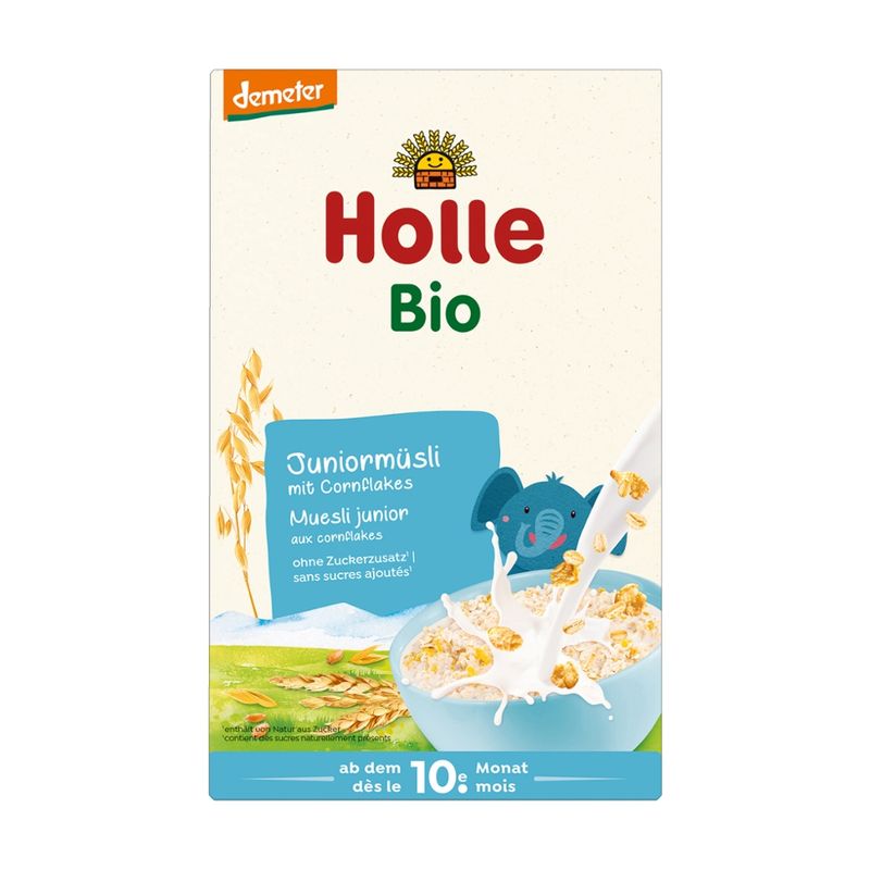 Holle  Bio-Juniormüsli mit Cornflakes - Produktbild