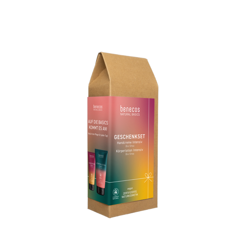 benecos benecos Natural Basics Geschenkset Intensiv - Handcreme & Körperlotion - Produktbild