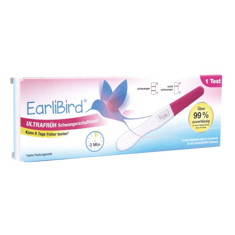 EarliBird EarliBird Ultrafrüh Schwangerschaftstest - Produktbild