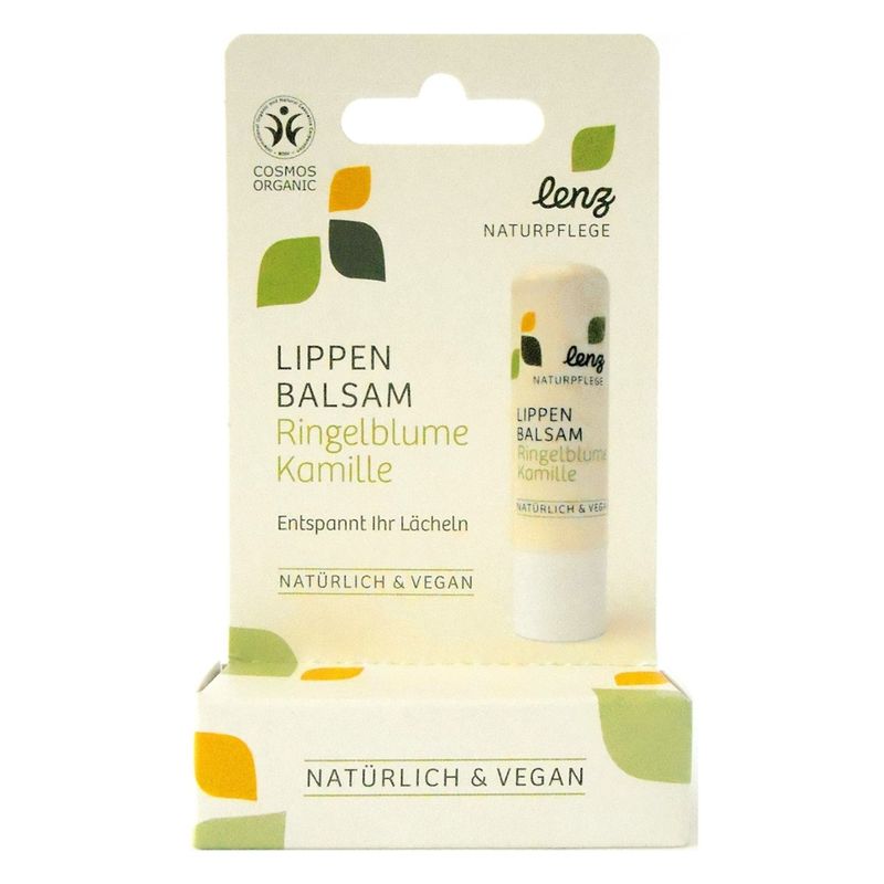 Lenz Naturpflege Lippenbalsam Ringelblume Kamille - Produktbild