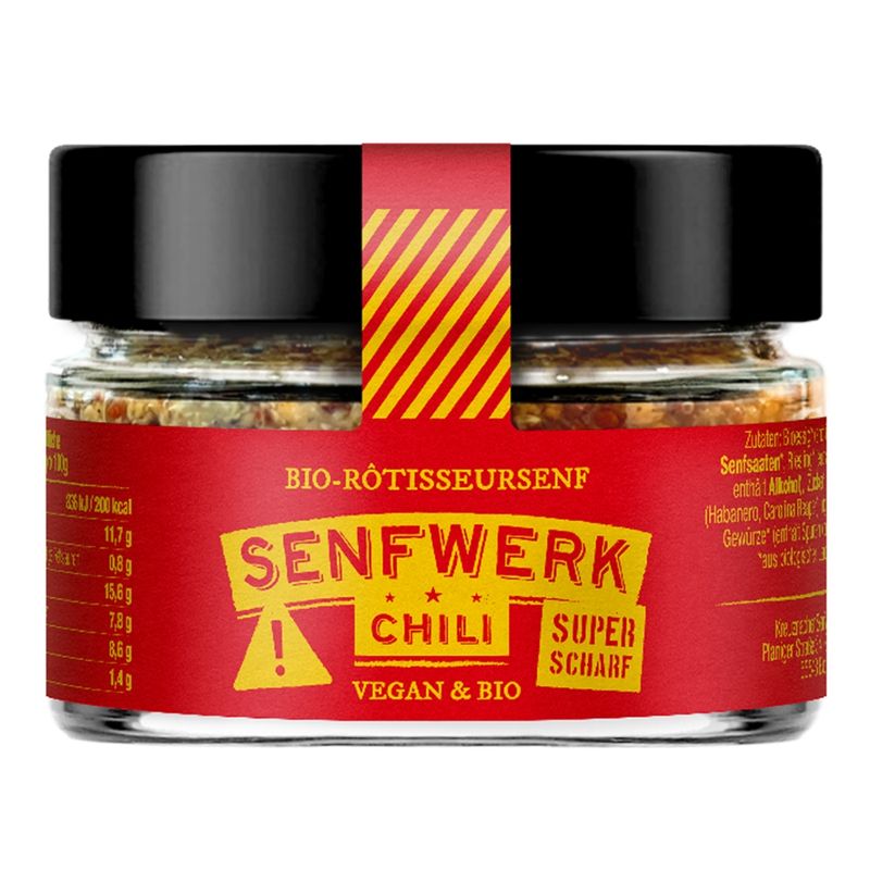 Kreuznacher Senfwerk BIO  Rotisseursenf - Chili 100ml - Produktbild
