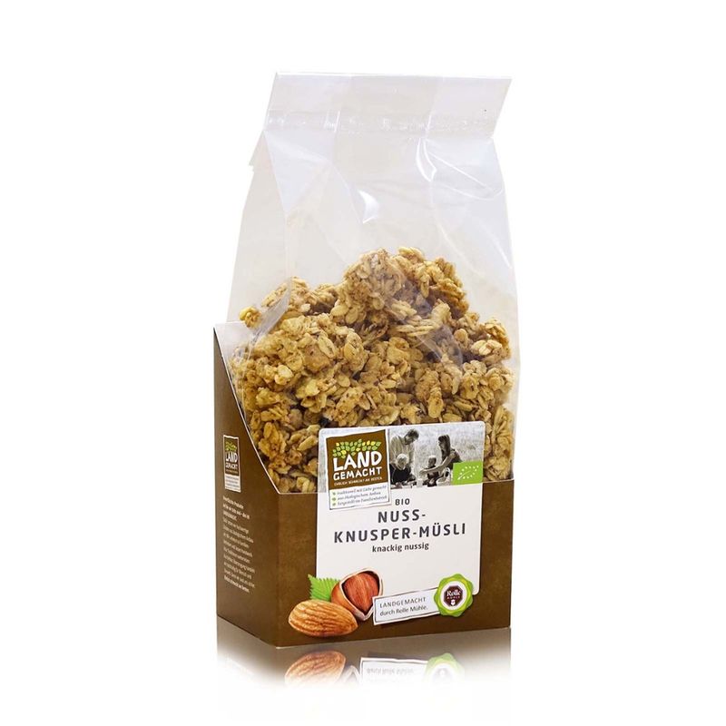 Rolle Mühle Bio Nuss-Knusper Müsli - Landgemacht - Produktbild