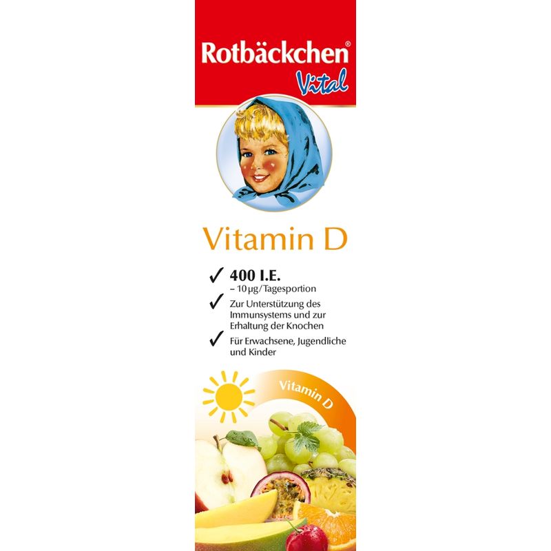 Rotbäckchen Rotbäckchen Vital Vitamin D - Produktbild