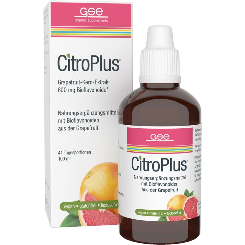 GSE  CitroPlus®  600 Grapefruit-Kern-Extrakt - Produktbild