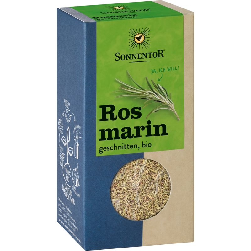 Sonnentor Rosmarin geschnitten, Packung - Produktbild