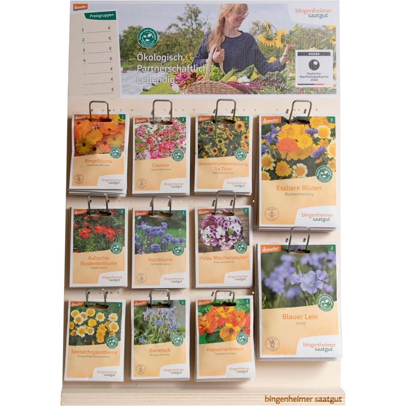 Bingenheimer Saatgut Essbare Blüten - Produktbild