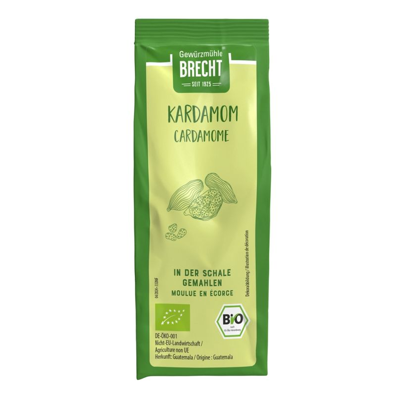 Gewürzmühle Brecht Kardamom gemahlen bio - NFB - Produktbild
