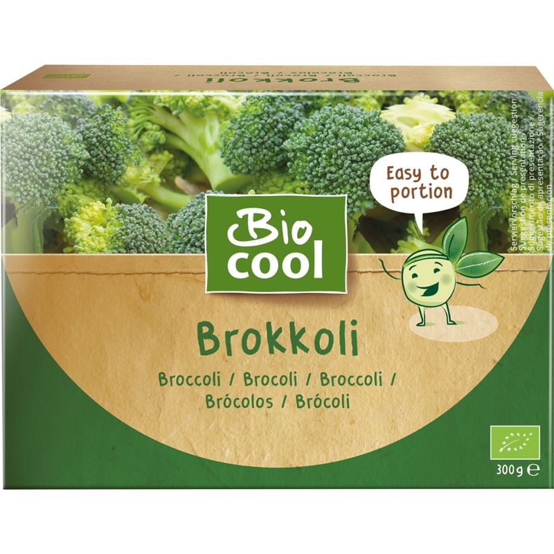 BioCool Bio Brokkoli, tiefgefroren, 300 g - Produktbild