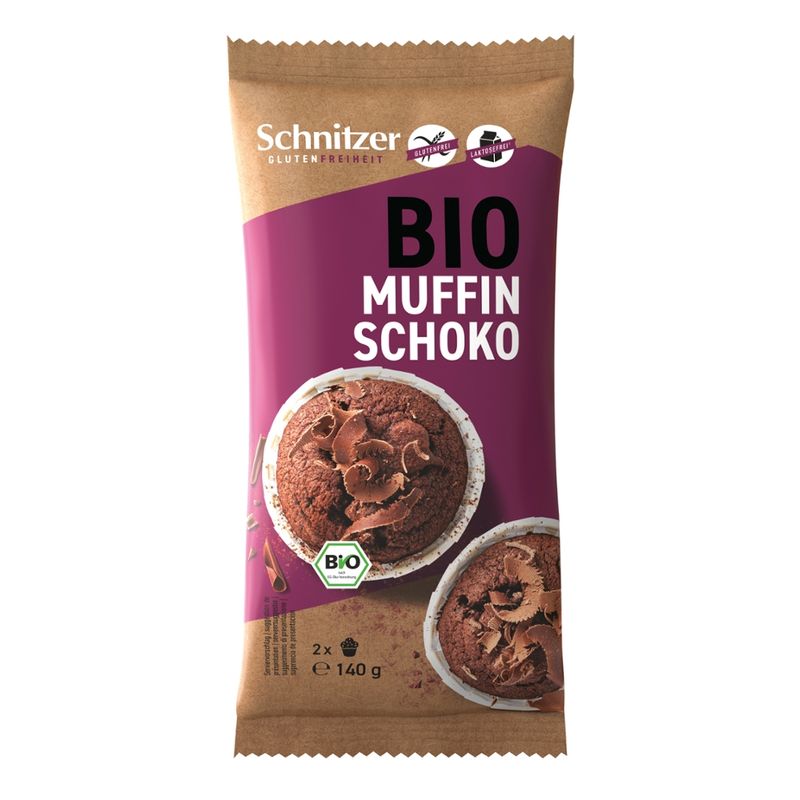 Schnitzer GLUTENFREIHEIT Bio Muffin Schoko - Produktbild