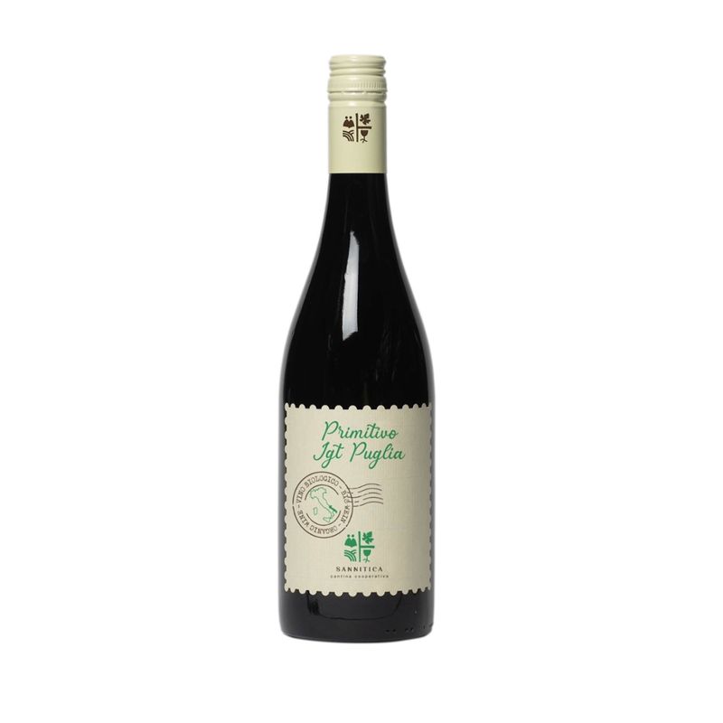 Cantina Cooperativa Sannitica Wein Primitivo IGP Puglia Bio - Produktbild
