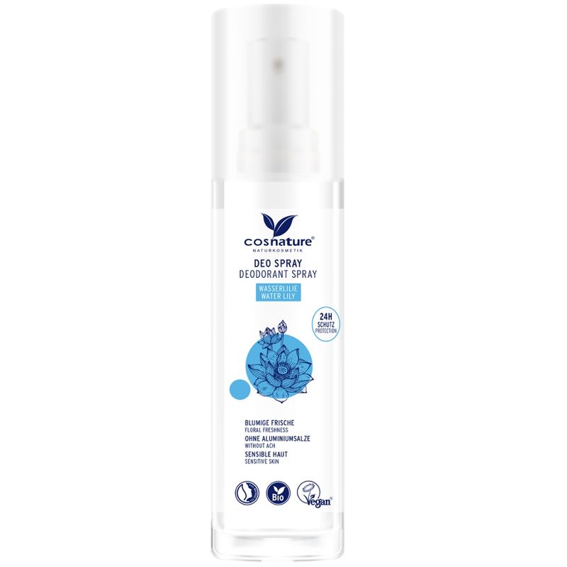 Cosnature  Deo Spray Wasserlilie 75 ml - Produktbild
