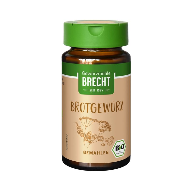 Gewürzmühle Brecht Brotgewürz gemahlen - Glas - Produktbild