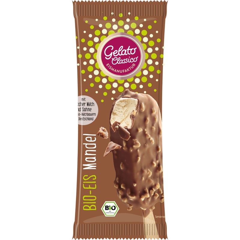 Gelato Classico Eismanufaktur Gelato Classico Bio Eis am Stiel Mandel - Produktbild