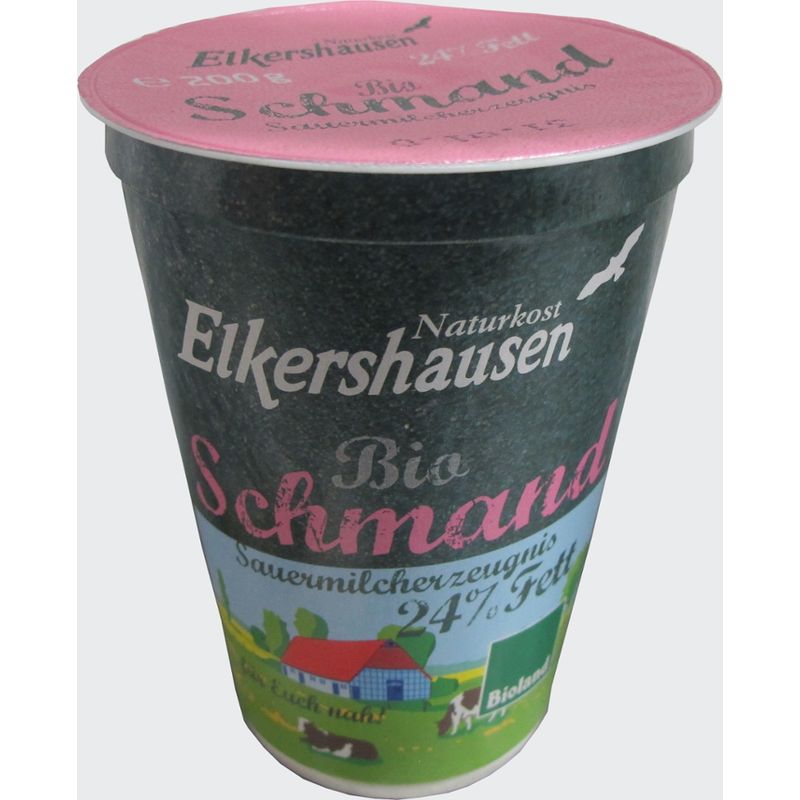 Naturkost Elkershausen Schmand 24 % - Produktbild