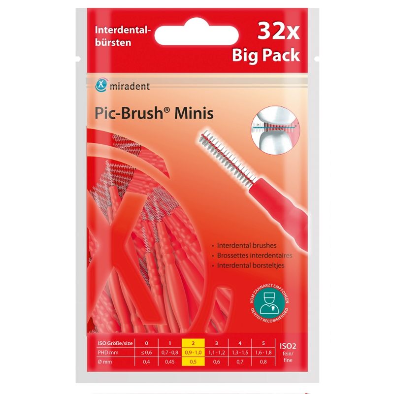 miradent miradent Pic-Brush Minis ISO 2 - Produktbild
