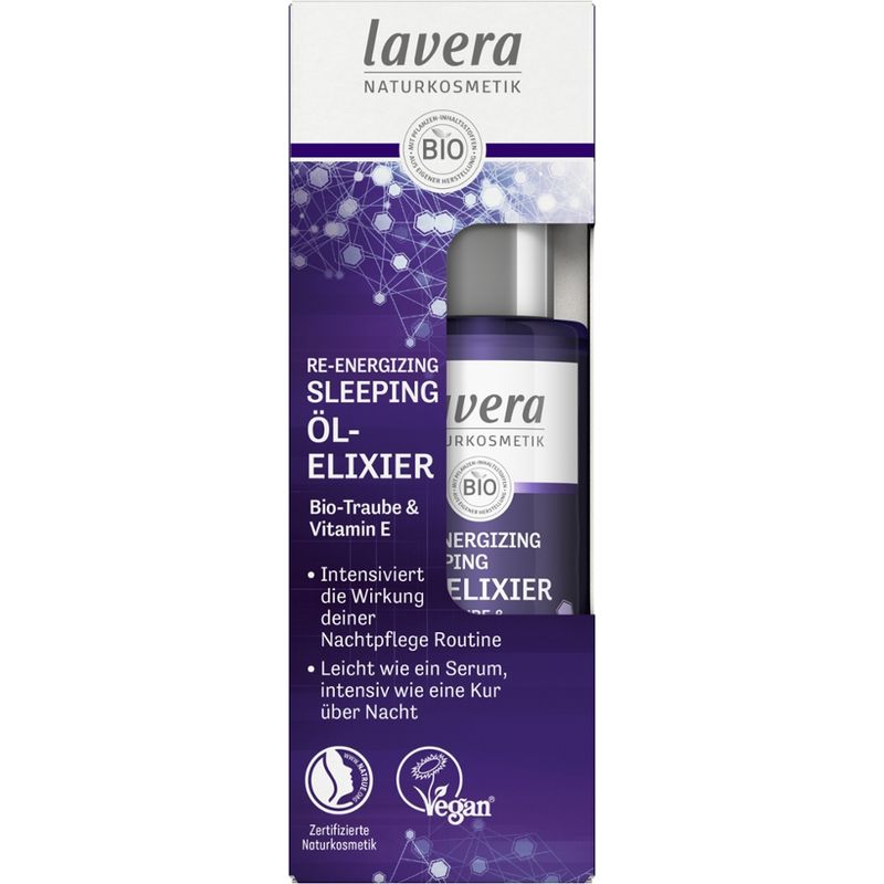 lavera Re-Energizing Sleeping Öl-Elixier - Produktbild