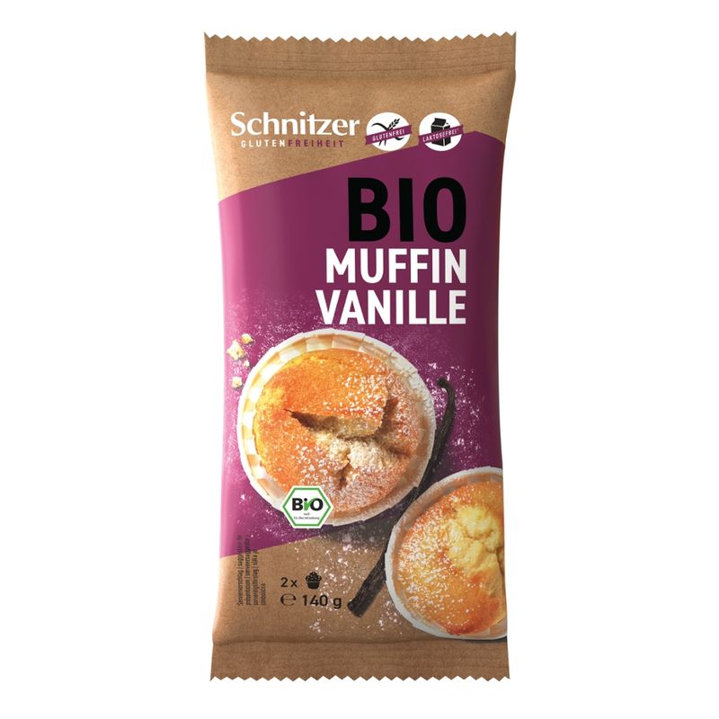 Schnitzer GLUTENFREIHEIT Bio Muffin Vanille - Produktbild