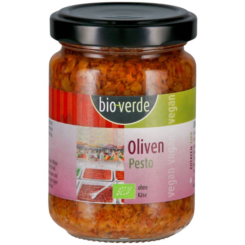 bio-verde Oliven-Pesto vegan 125 ml - Produktbild