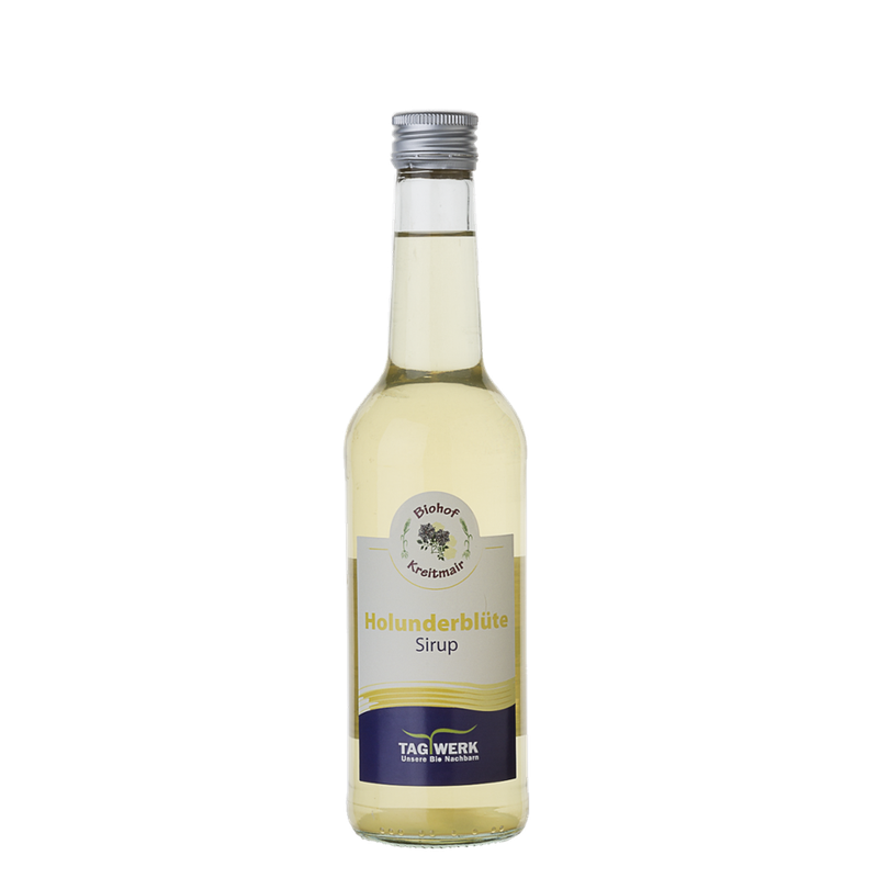 TAGWERK Holunderblütensirup vom Biohof Kreitmair - Produktbild