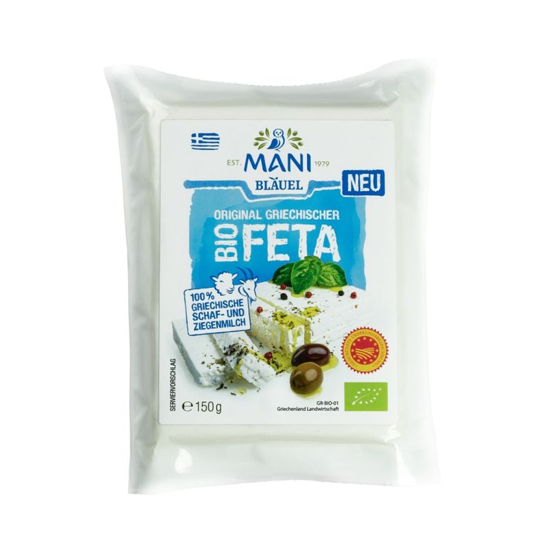 MANI® MANI Bläuel Bio Feta g.U., 150g, Vakuum - Produktbild