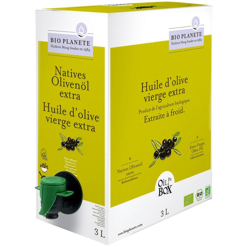 BIO PLANÈTE Olivenöl nativ extra OIL IN BOX - Produktbild