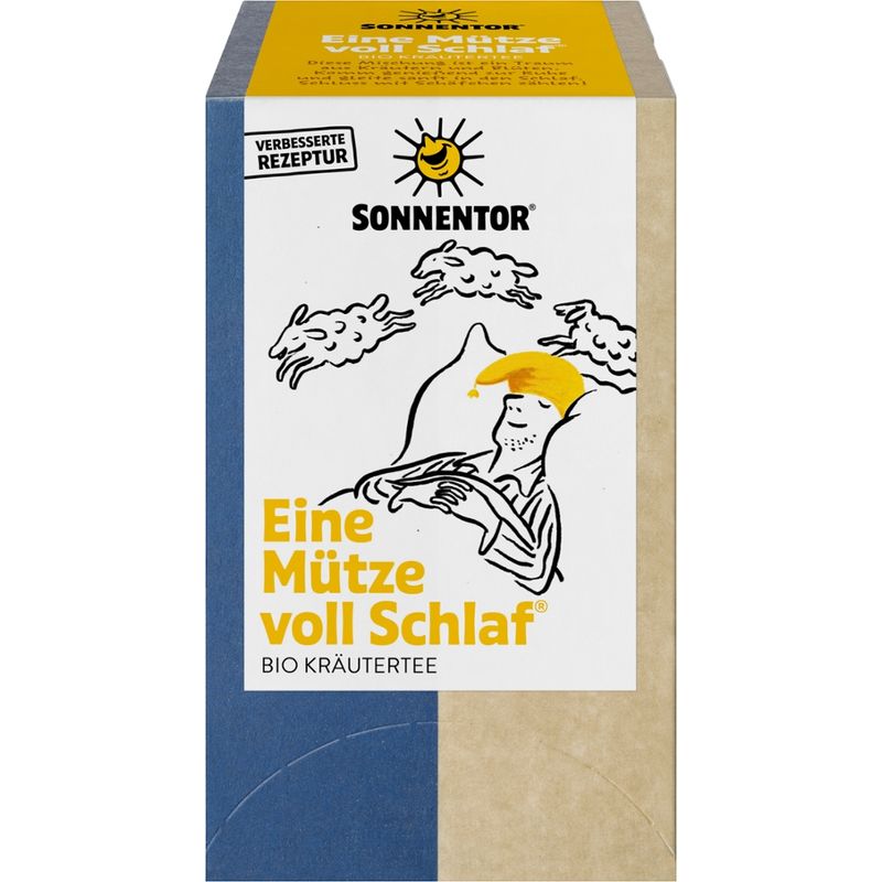 Sonnentor Eine Mütze voll Schlaf® Tee Wieder gut!®, Doppelkammerbeutel - Produktbild