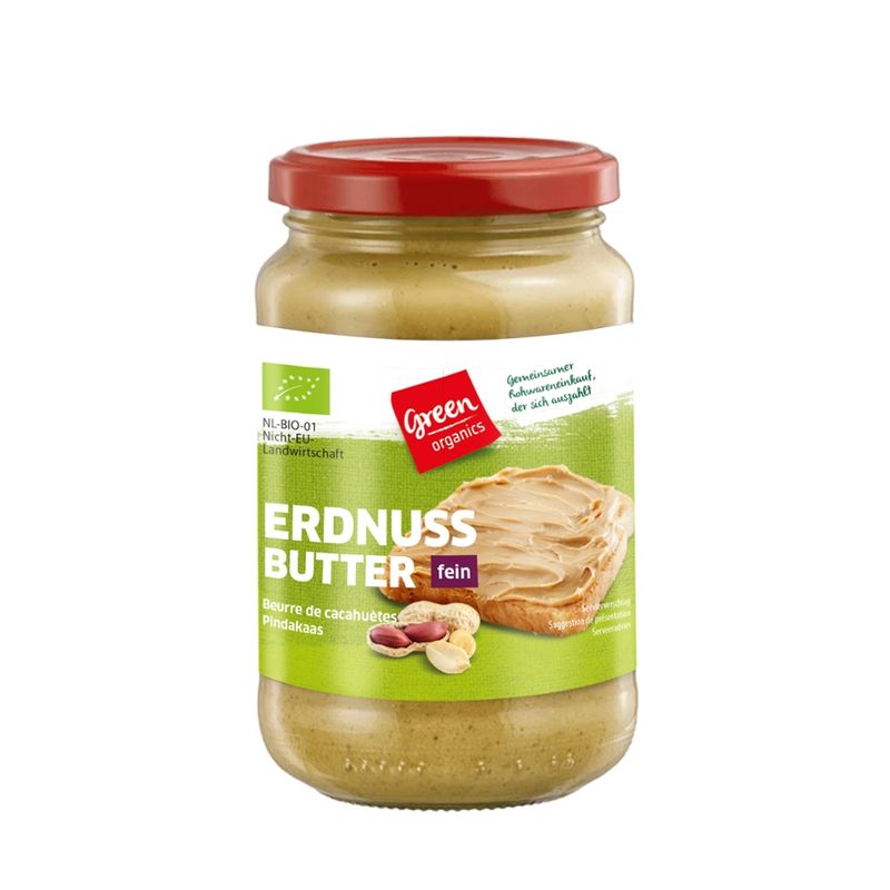 greenorganics Erdnussbutter fein - Produktbild