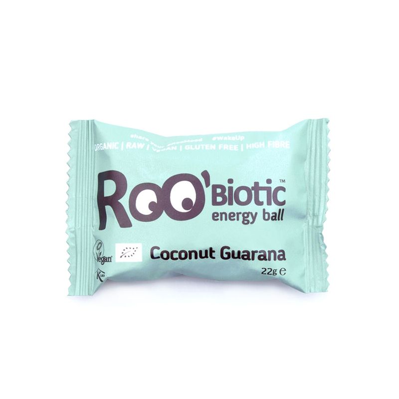 Roobar RooBiotic Guarana Coconut, 22g, glutenfrei - Produktbild