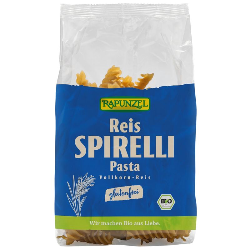 Rapunzel Reis-Spirelli, Getreidespezialität aus Vollkorn-Reis - Produktbild