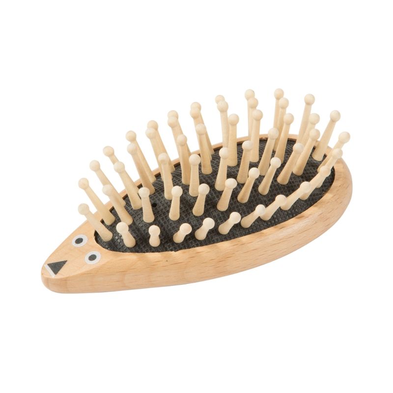 Braun & Wettberg Feinbürstenmanufaktur HAARBÜRSTE MIT HOLZSTIFTEN IGEL - Produktbild