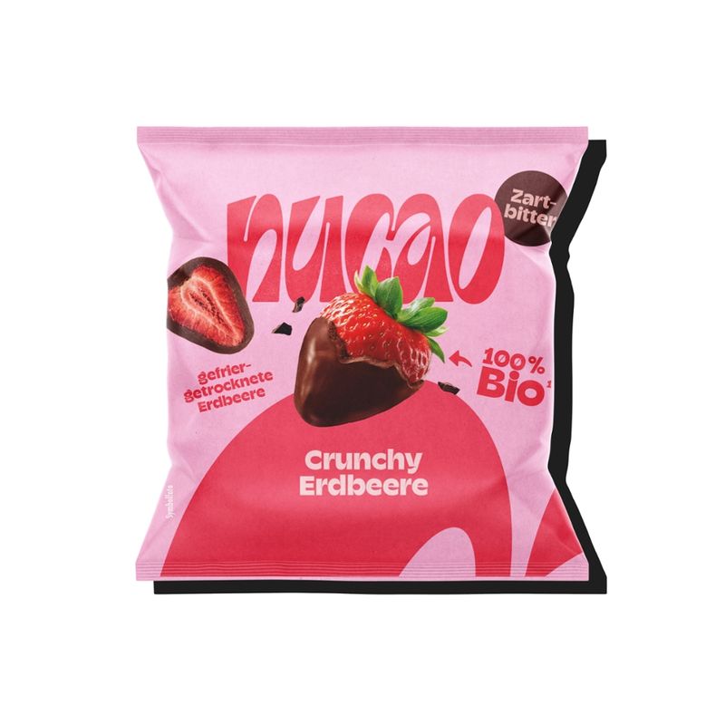 nucao nucao fruits Crunchy Strawberries (organic) - DE - Produktbild