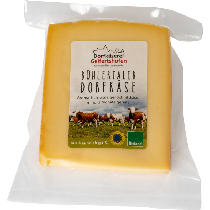 Dorfkäserei Geifertshofen Bühlertaler Dorfkäse 140g - Produktbild