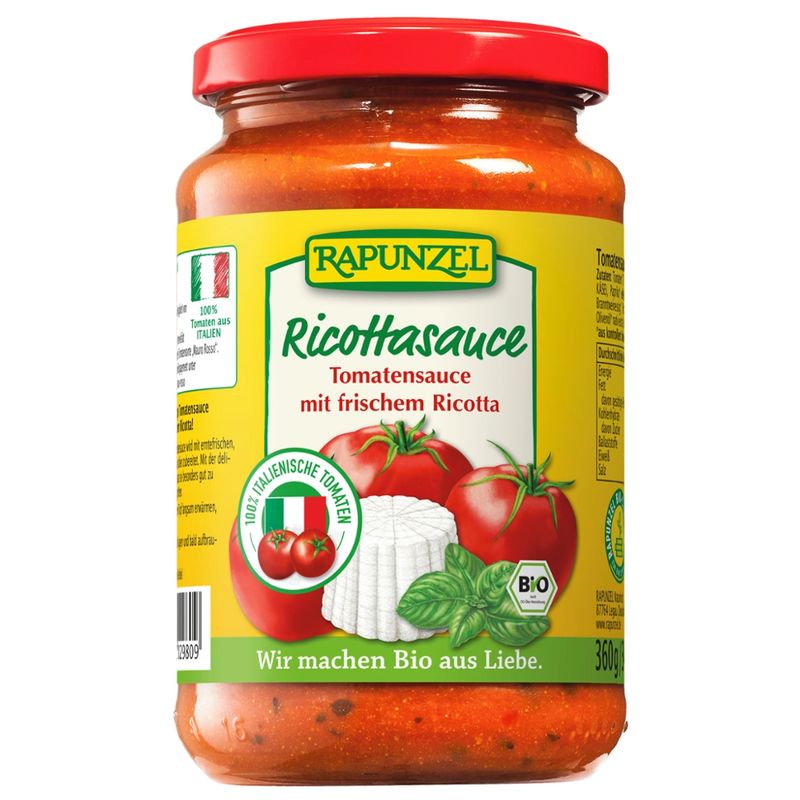 Rapunzel Tomatensauce Ricotta - Produktbild