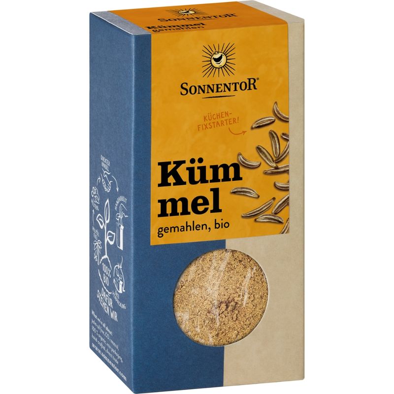 Sonnentor Kümmel gemahlen, Packung - Produktbild