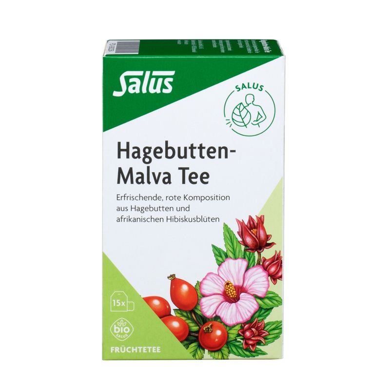 Salus® Hagebutten-Malva Tee bio 15 FB - Produktbild