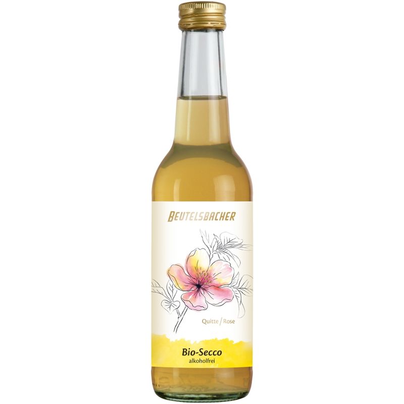 BEUTELSBACHER Bio-Secco Quitte / Rose 0,33l - Produktbild