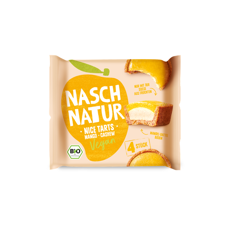 NaschNatur Mango-Cashew NiceTarts von NaschNatur, bio - Produktbild