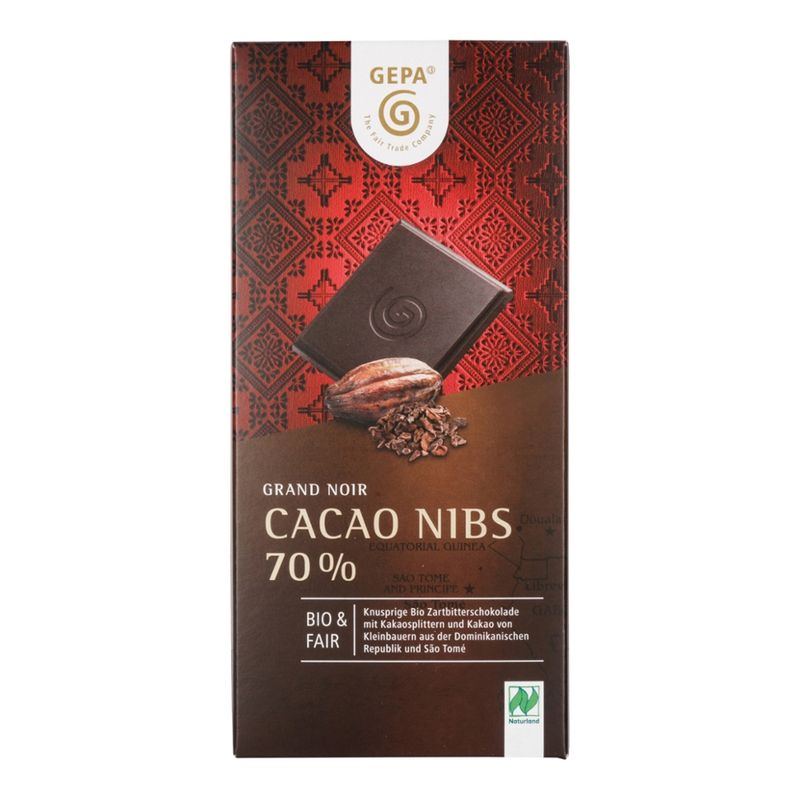 GEPA - The Fair Trade Company Cacao Nibs 70% - Produktbild