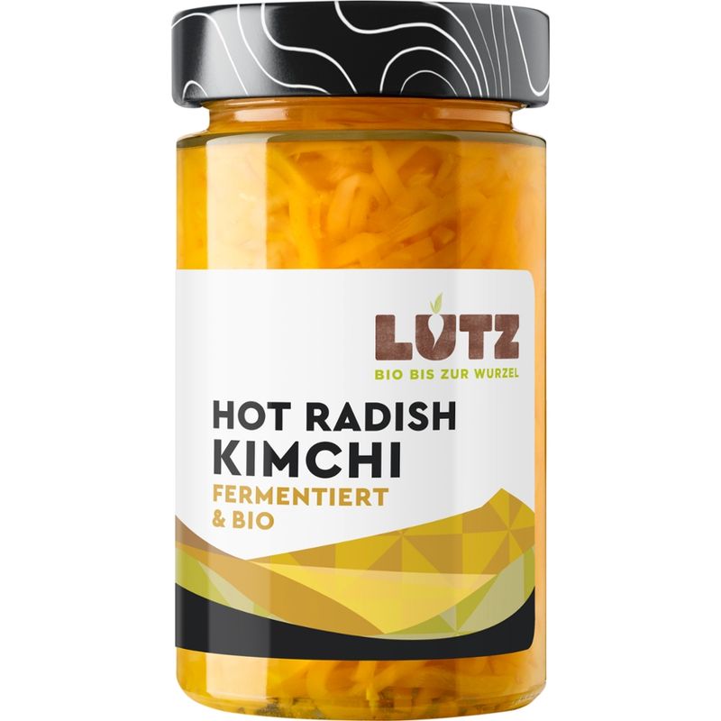 Lutz Ferment ; Hot Radish Kimchi 220g fermentiert & bio scharf - Produktbild