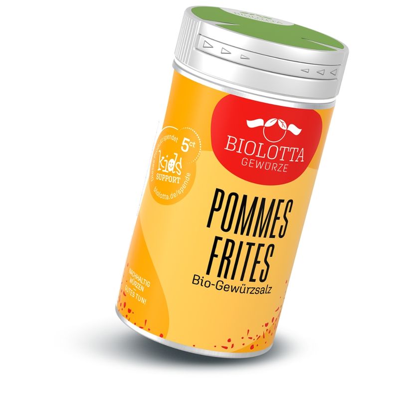 Biolotta Biolotta Gewürzstreuer Pommes Frites, bio - Produktbild