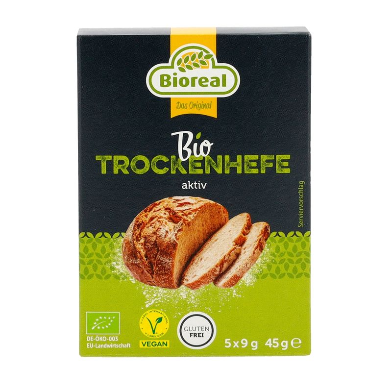 Bioreal Aktive Bio-Trockenhefe, granuliert (DE) - Produktbild
