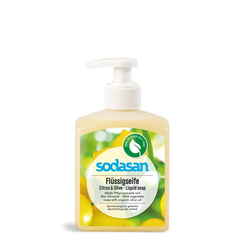 sodasan Liquid Soap Citrus & Olive - Produktbild