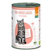 Katze Bio-Menü Lachs - Produktbild