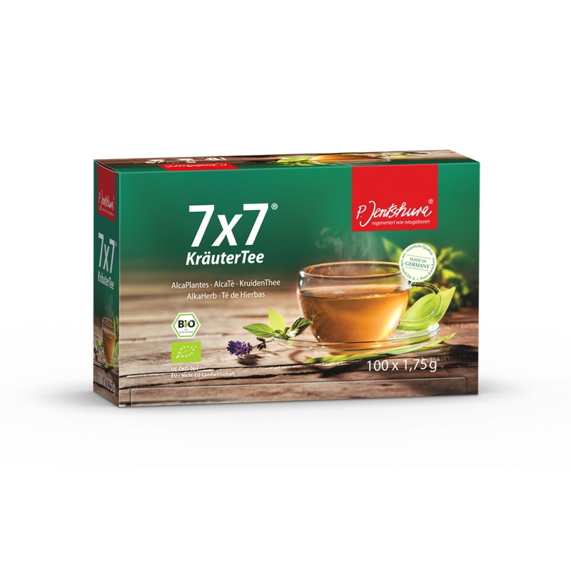 P. Jentschura P. Jentschura 7x7 KräuterTee BIO 100er Filterbeutel - Produktbild