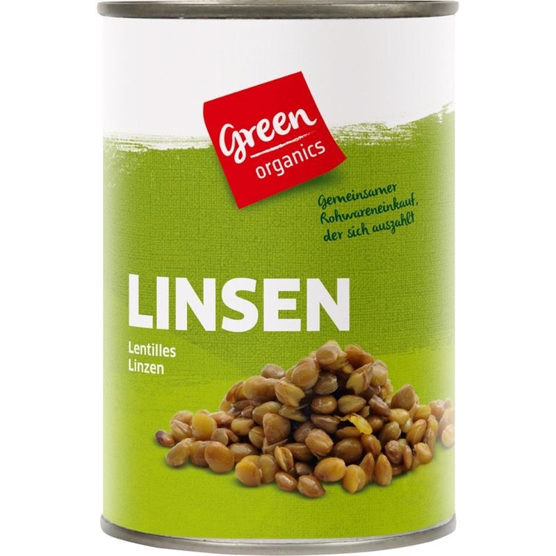 greenorganics Linsen - Produktbild